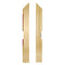 Chivari Classic Gold Aluminum Dance Floor Right Male Corner Rail with Camlock DF-RL-RC-CGLDM-AX