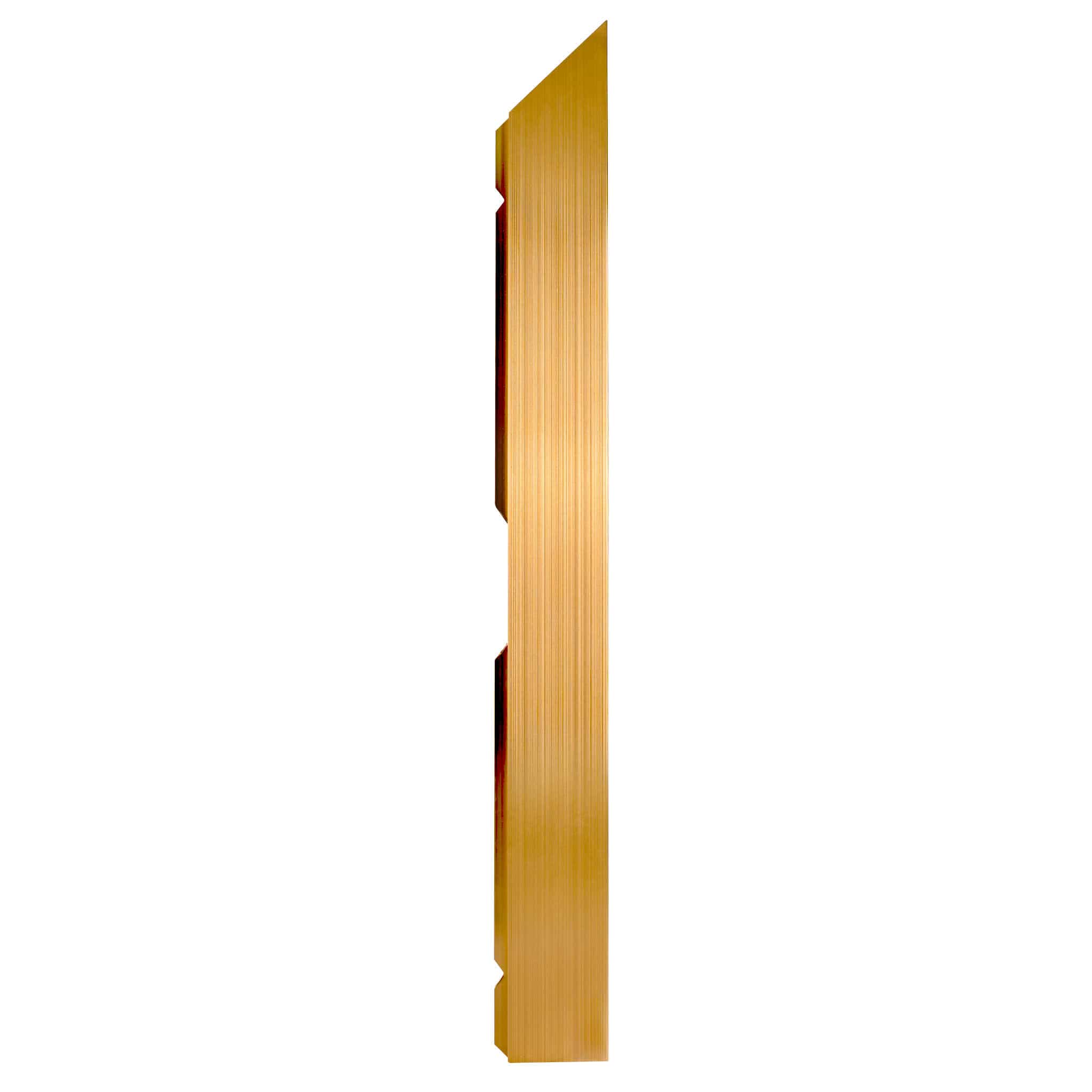 Chivari Gold Aluminum Rail for Dance Floor Right Male Corner with Camlock DF-RL-RC-GLDM-AX