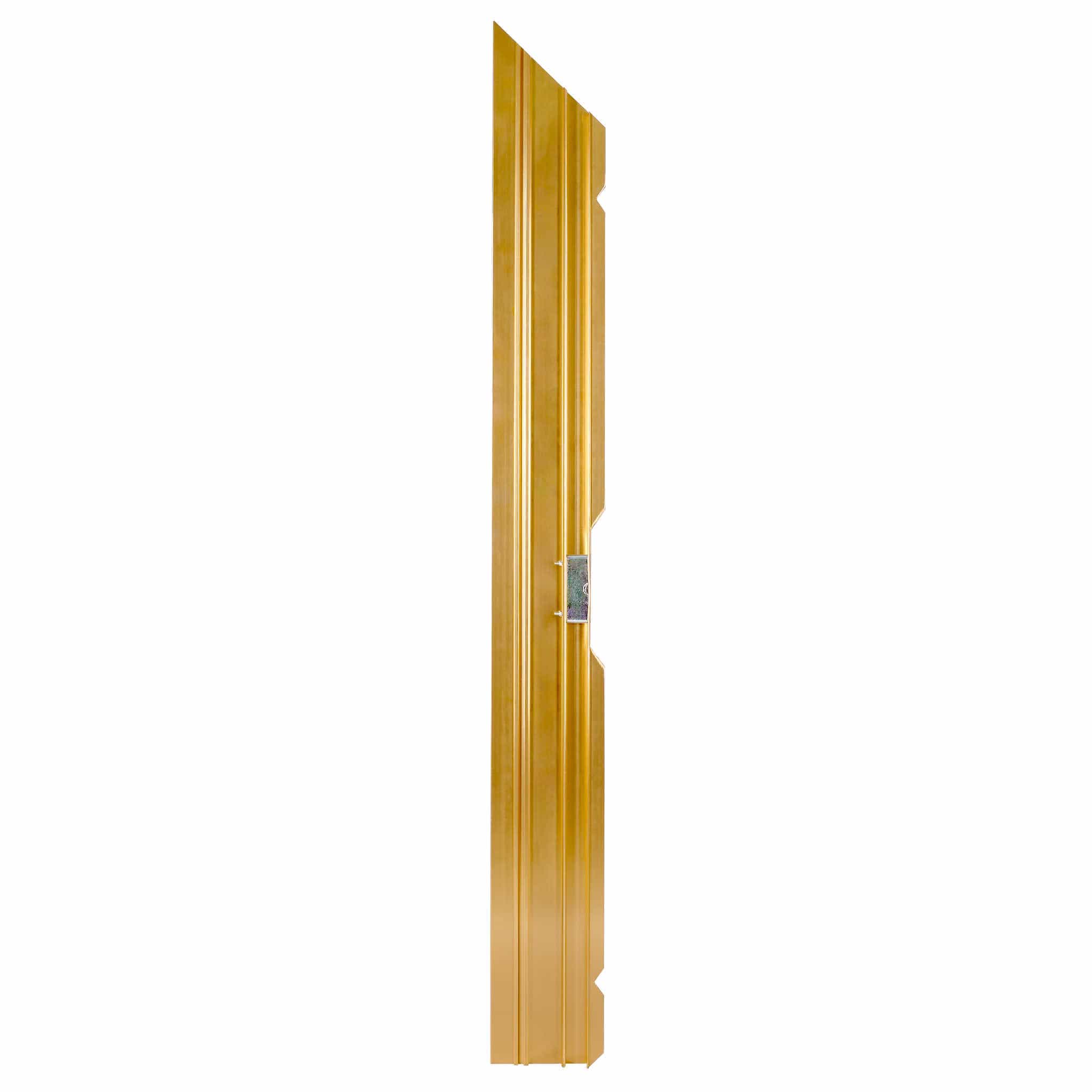 Chivari Gold Aluminum Rail for Dance Floor Right Male Corner with Camlock DF-RL-RC-GLDM-AX