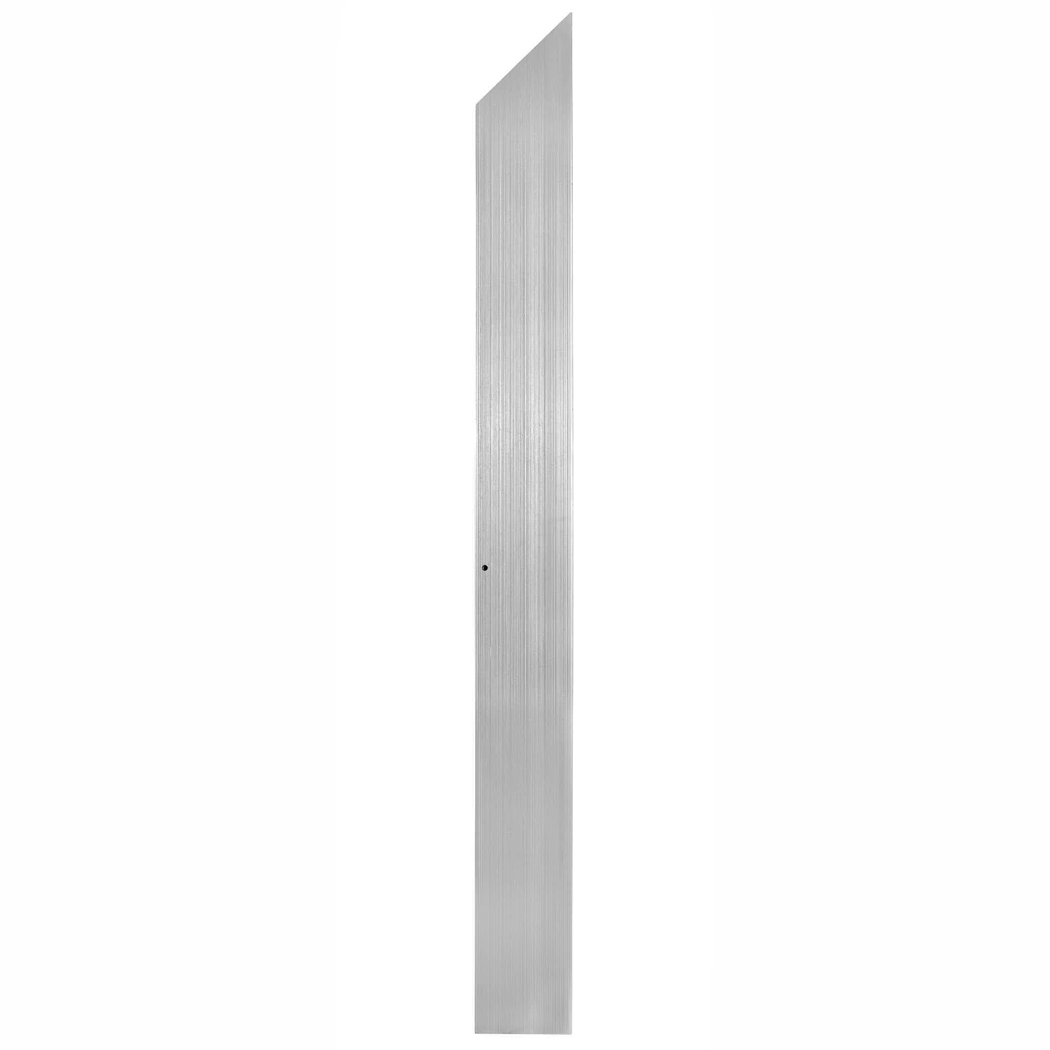 Chivari Silver Aluminum Rail for Dance Floor Right Female Corner with Camlock DF-RL-RC-SLVF-AX