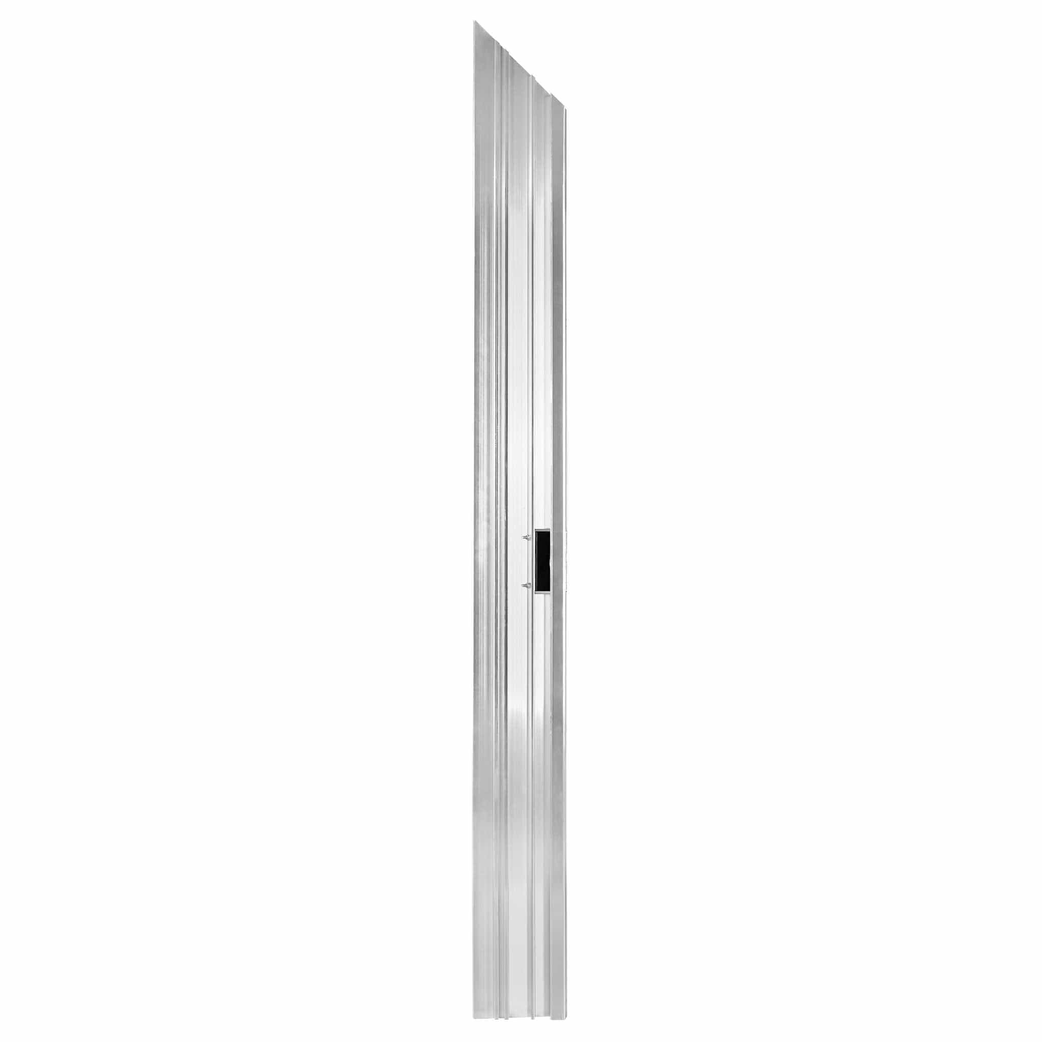 Chivari Silver Aluminum Rail for Dance Floor Right Female Corner with Camlock DF-RL-RC-SLVF-AX