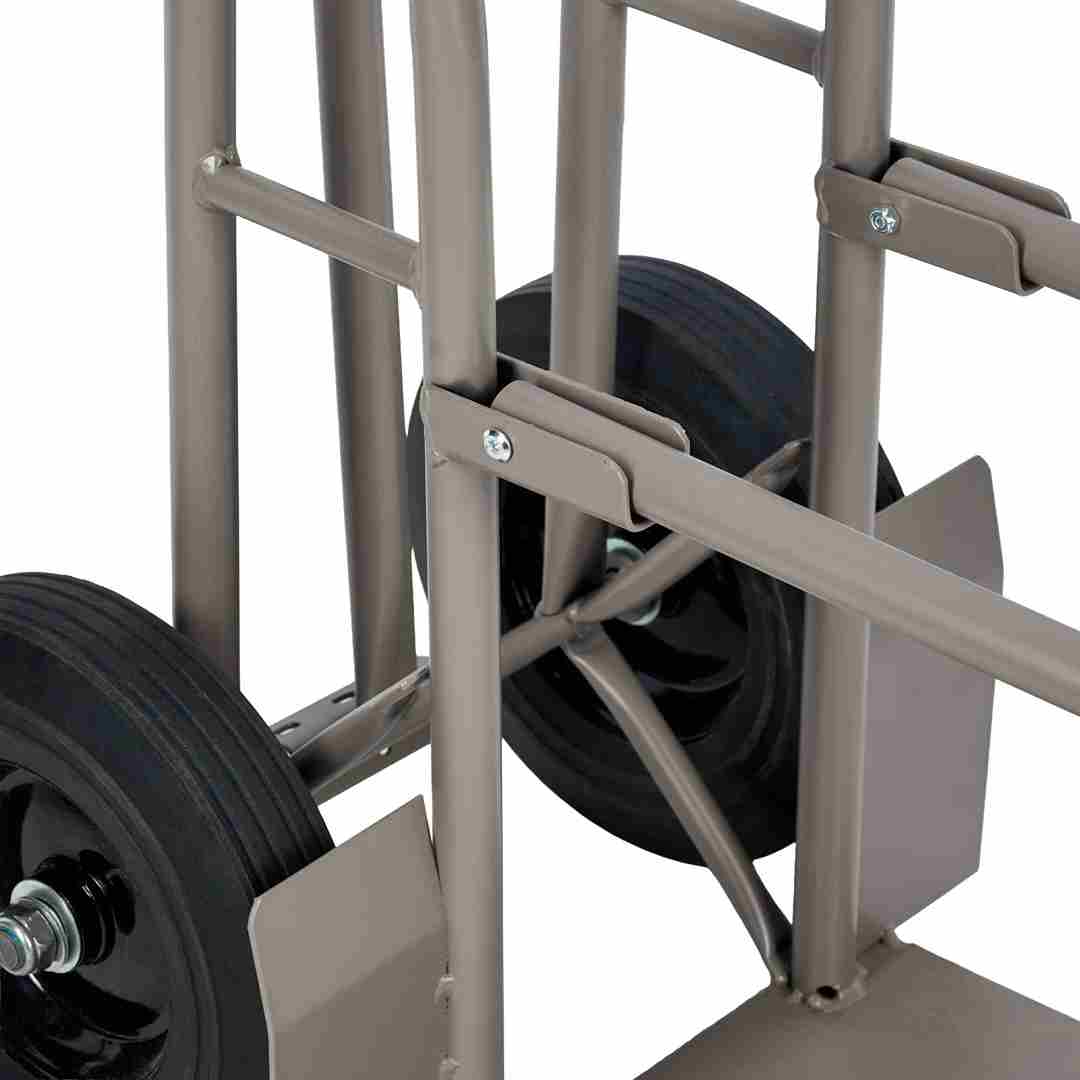 Chivari Gray Space Saving Chiavari Chair Steel Stack Dolly - up to 7 chairs CART106G-ZG-T