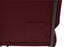 Chivari Maroon Fabric Church Chair with Cut-Away Back 20.5" Wide Gold Vein Steel Frame CH20MGV-ZF-T