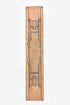 Chivari 96" x 18" (8 Foot) Rectangle Heavy Duty Plywood Folding Table TPLYRT9618M-AX-T