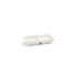 Front of the House FOH DSD021BEP23 4.75" x 2.75" Catalyst® Two Compartment Dish - 2 oz - Case of 12 FOH-DSD021BEP23