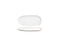 Front of the House Front of the House 11" Oval Artefact® Plate - White (Sold in case pack of 12) FOH-DSP037WHP23