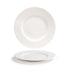 Front of the House Front of the House DSP043BEP22 8" Round Catalyst® Rim Plate - Focus™ - Case of 6 FOH-DSP043BEP22