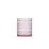 Zwiesel Fortessa Fortessa D&V Jupiter Pink Ice Bev Glass 13oz (.35L) 7.5x12.5cm - Case of 24 - DV.JUPITERPK.03 ZFG-DV.JUPITERPK.03