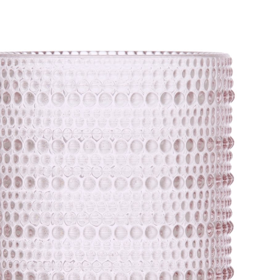 Zwiesel Fortessa Fortessa D&V Jupiter Pink Ice Bev Glass 13oz (.35L) 7.5x12.5cm - Case of 24 - DV.JUPITERPK.03 ZFG-DV.JUPITERPK.03