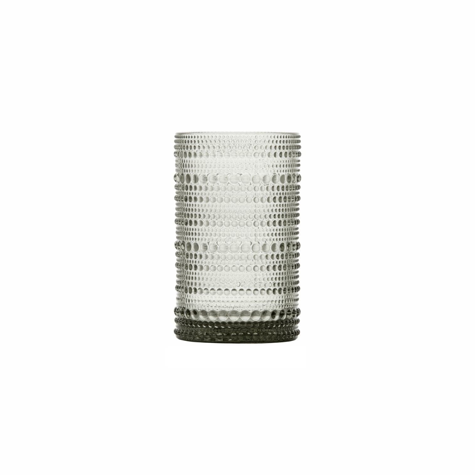 Zwiesel Fortessa Fortessa D&V Jupiter Smoke Grey Ice Bev Glass 13oz (.35L) 7.5x12.5cm - Case of 24 - DV.JUPITERSM.03 ZFG-DV.JUPITERSM.03