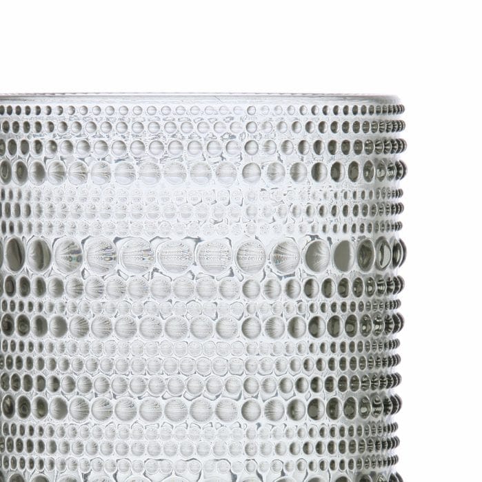 Zwiesel Fortessa Fortessa D&V Jupiter Smoke Grey Ice Bev Glass 13oz (.35L) 7.5x12.5cm - Case of 24 - DV.JUPITERSM.03 ZFG-DV.JUPITERSM.03