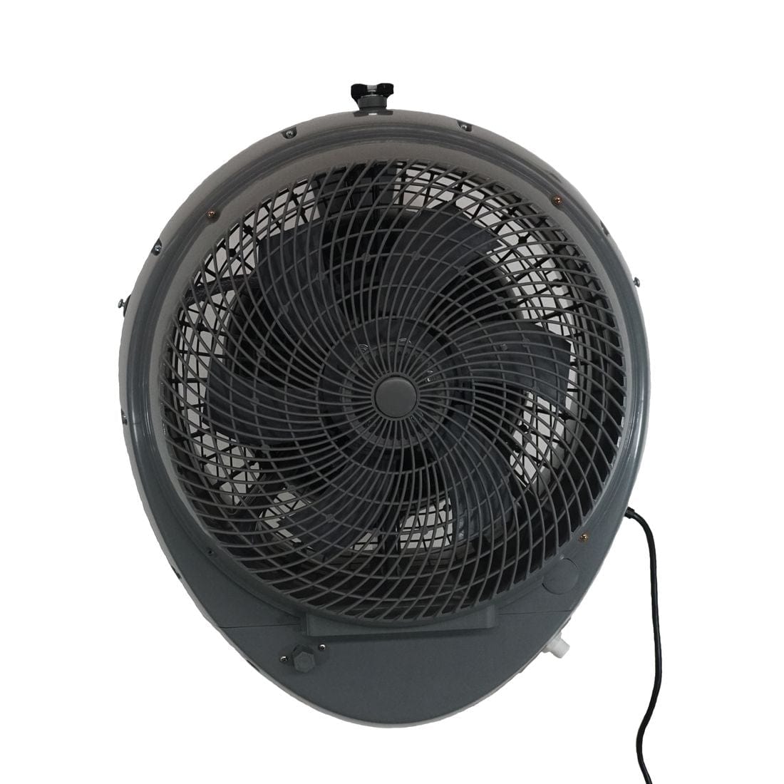 EcoJet Gray EcoJet Cyclone 18” Wall-Mount Outdoor Cooling Misting Fan for Patios & Commercial Spaces ECJ-9421