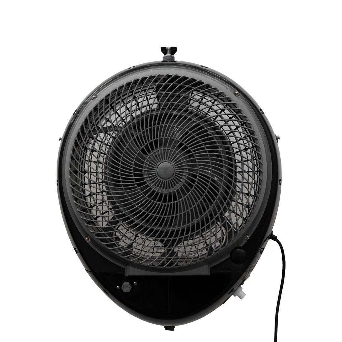 EcoJet Black EcoJet Cyclone 18” Wall-Mount Outdoor Cooling Misting Fan for Patios & Commercial Spaces ECJ-9494