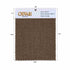 Chivari World’s Best Cushion Fabric Swatch – Burlap SW-B-BR-A