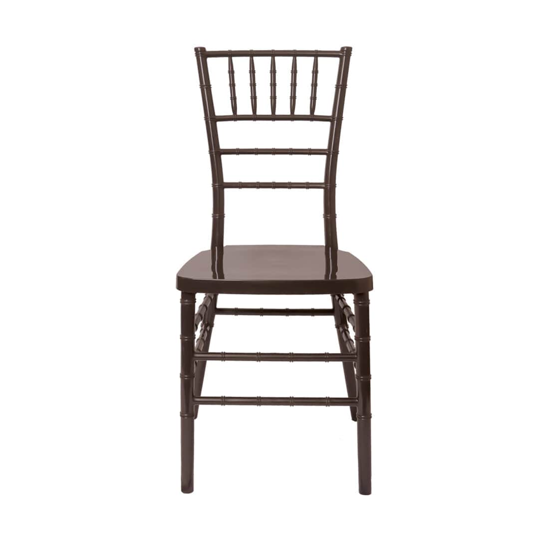 Chivari Fruitwood Resin Steel Skeleton™ Chiavari Chair CCRF-STEEL-AX-T