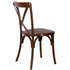 Chivari Fruitwood Fluted Leg Farm Table Dining Set with 10 Chairs TFARM-FRUITWOOD-T-LEG-KIT-CXR-AX