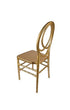 Chivari Gold ToughResin™ Infinity Chair CIRG-ZG-T