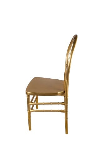 Chivari Gold ToughResin™ Infinity Chair CIRG-ZG-T
