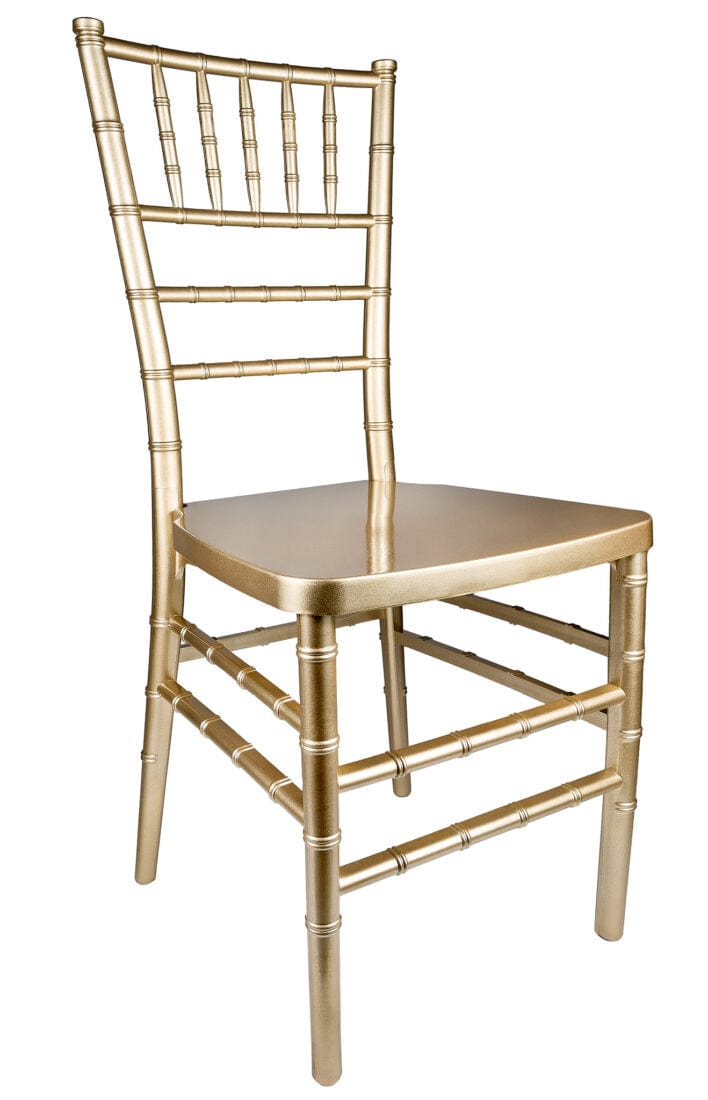 Chivari Sparkling Gold Champagne ToughResin™ Chiavari Chair CCRCHGSP-MONO-AX-T
