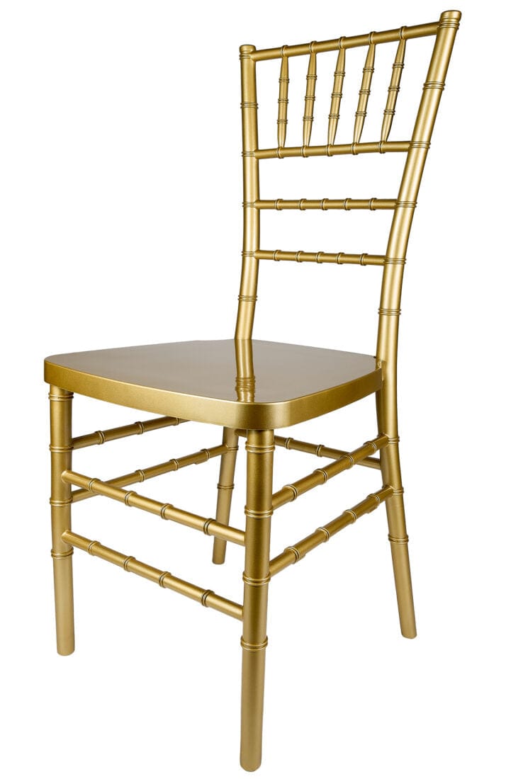 Chivari Classic Gold Resin Steel Skeleton™ Chiavari Chair CCRG-STEEL-AX-T
