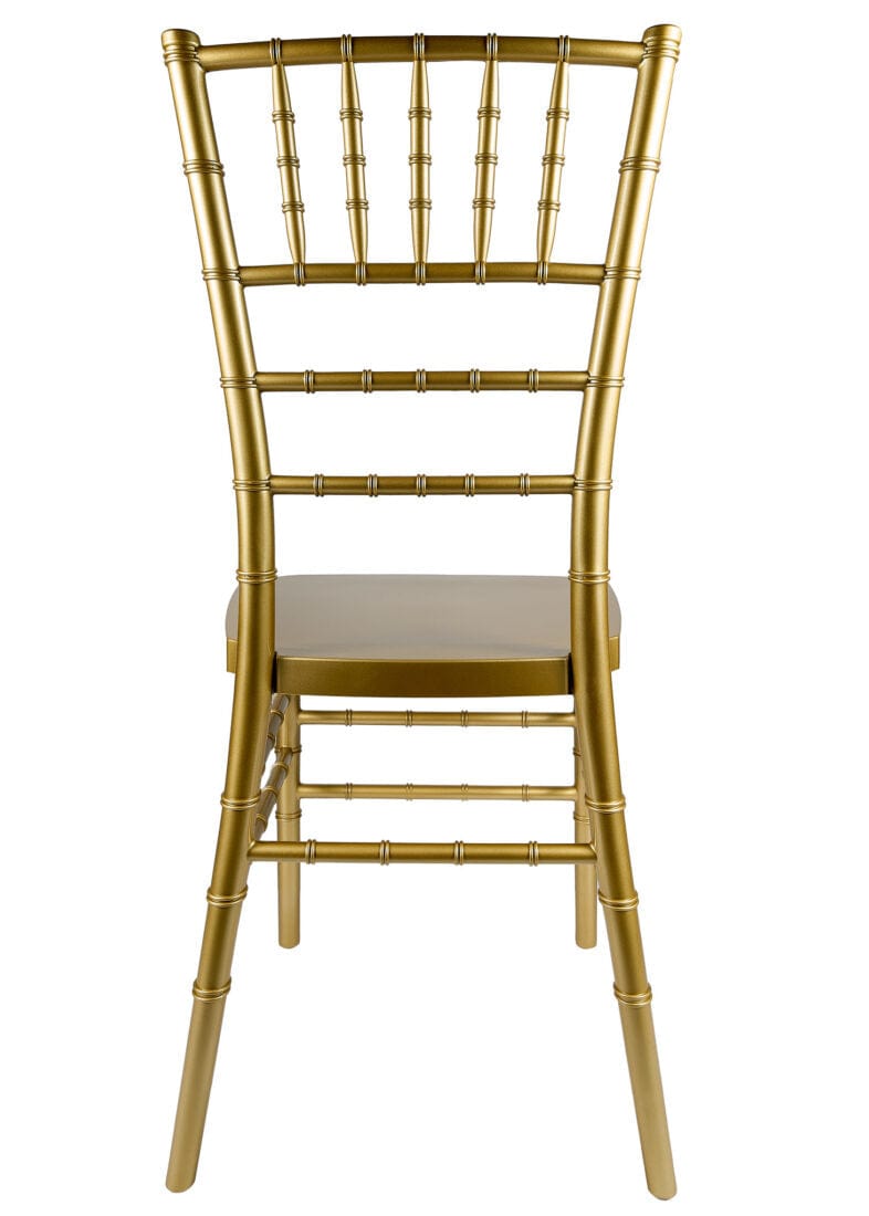 Chivari Classic Gold Resin Steel Skeleton™ Chiavari Chair CCRG-STEEL-AX-T