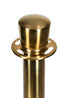 Chivari Polished Gold Stanchion STANCHPOSTGOLD-AX-T