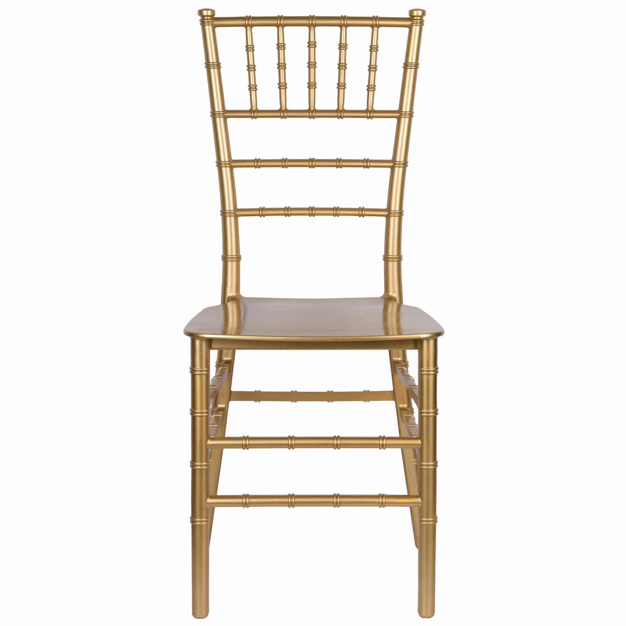 Chivari Gold ThinResin™ Chiavari Chair CCRG-MONO-THIN-ZG-T