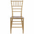 Chivari Gold ThinResin™ Chiavari Chair CCRG-MONO-THIN-ZG-T