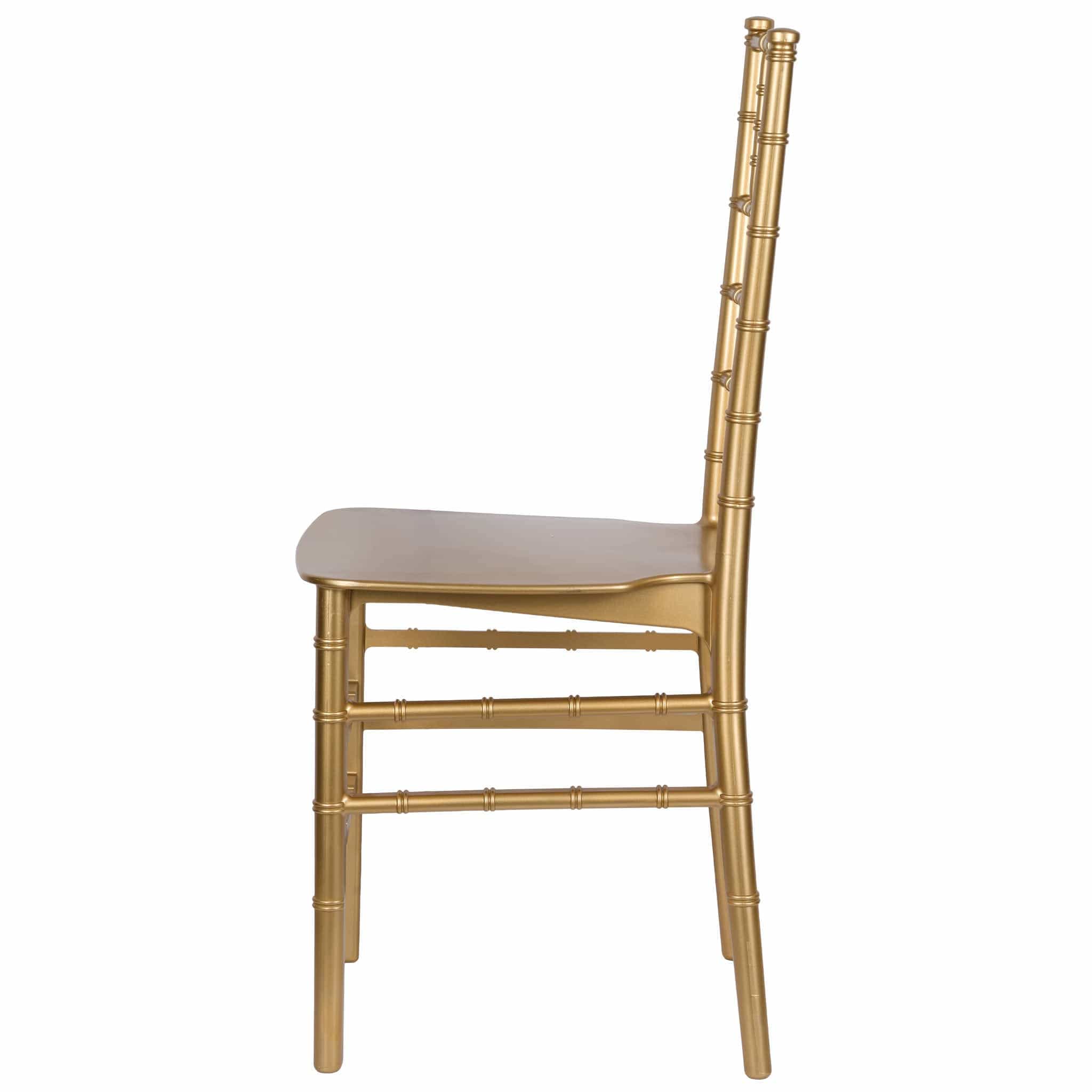 Chivari Gold ThinResin™ Chiavari Chair CCRG-MONO-THIN-ZG-T