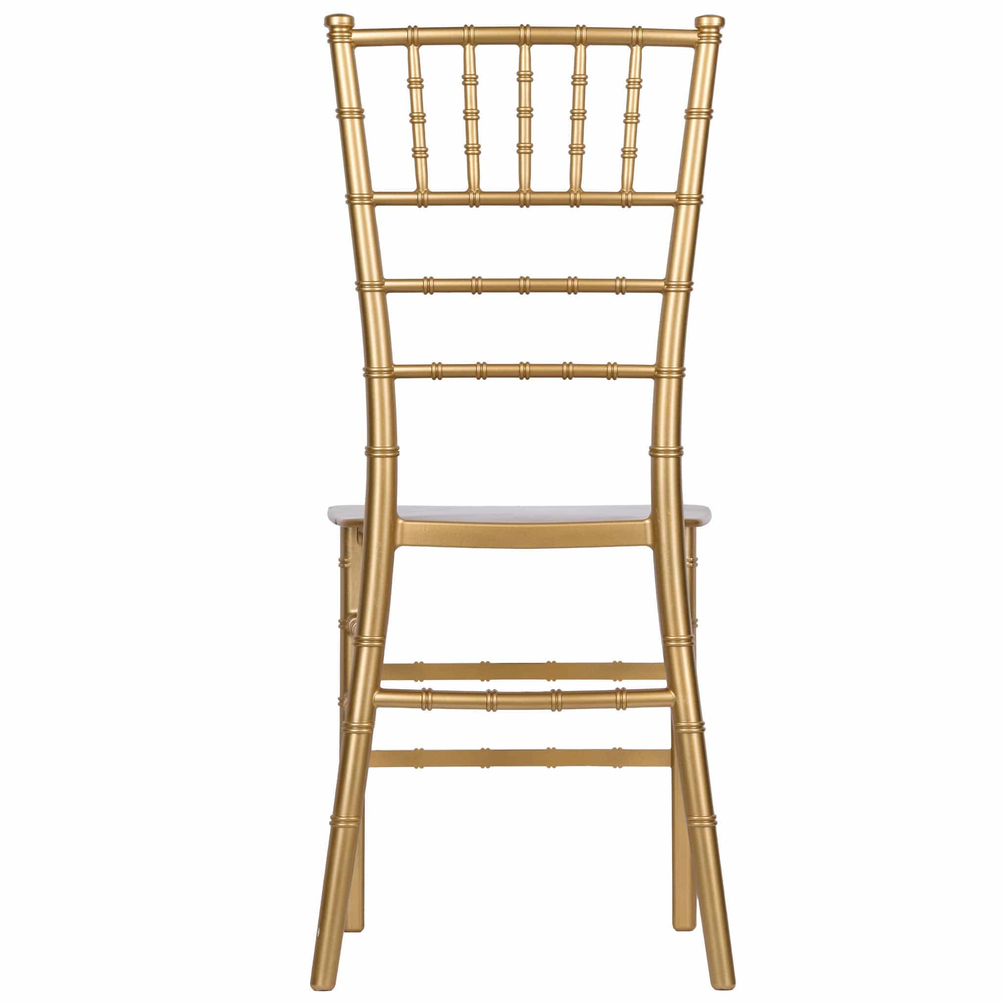 Chivari Gold ThinResin™ Chiavari Chair CCRG-MONO-THIN-ZG-T