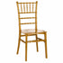 Chivari Gold BasicResin™ Chiavari Chair CCPG-v22-SG-T
