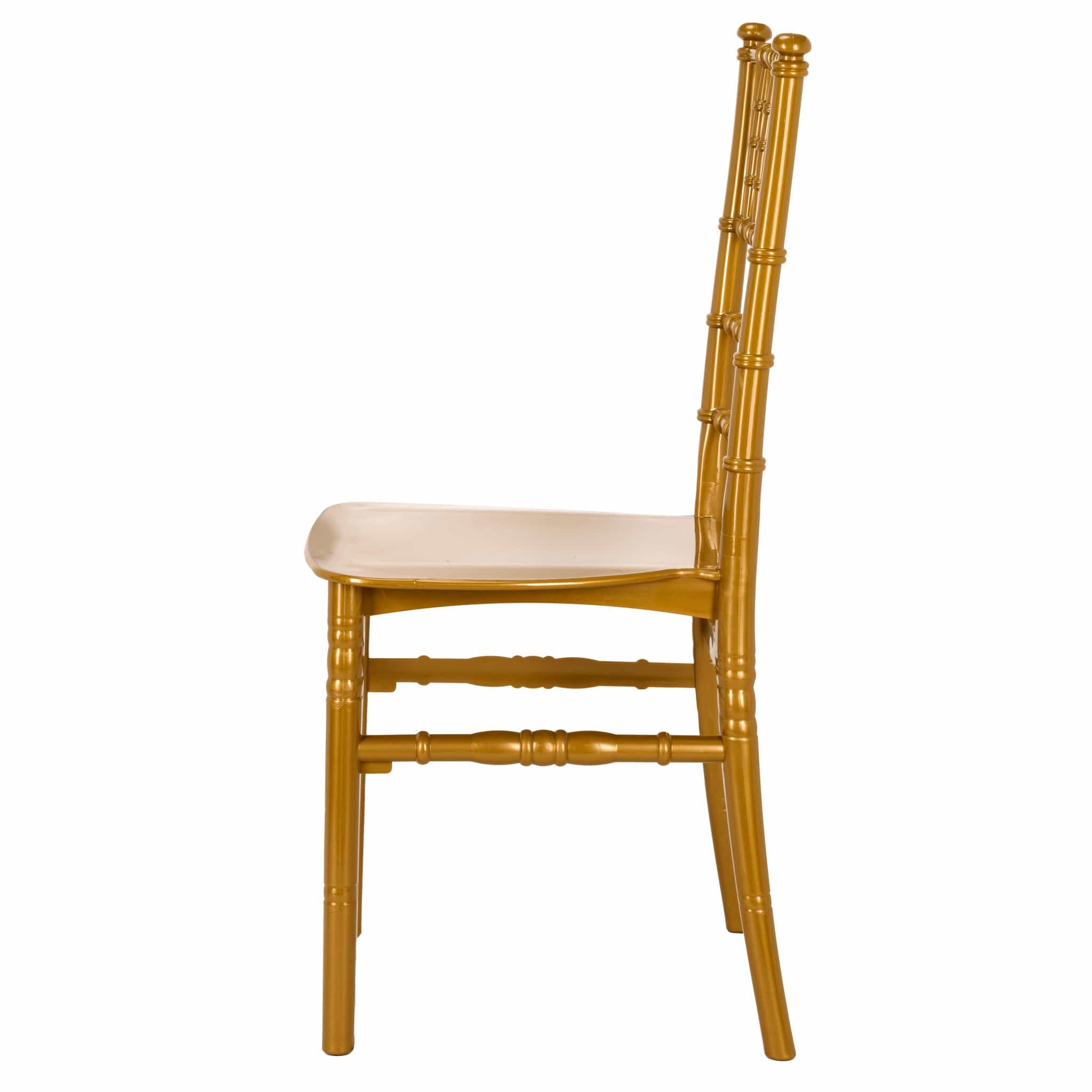 Chivari Gold BasicResin™ Chiavari Chair CCPG-v22-SG-T