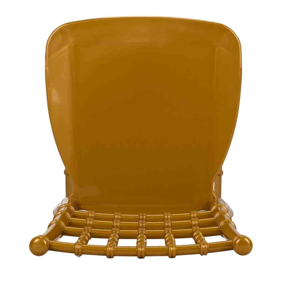 Chivari Gold BasicResin™ Chiavari Chair CCPG-v22-SG-T