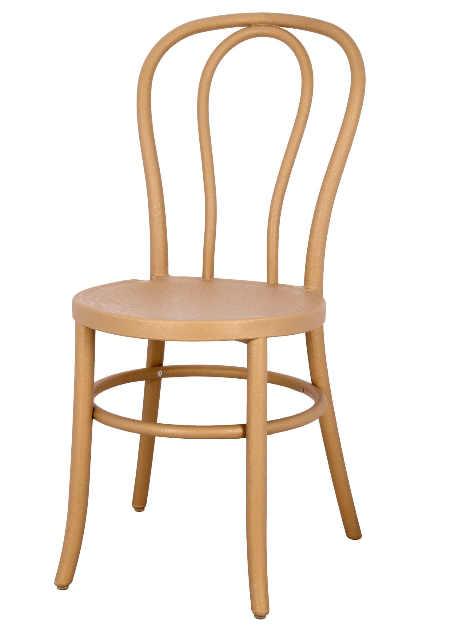 Chivari Butterscotch Gold Resin Bentwood Festive Chair CBFRG-ZG-T
