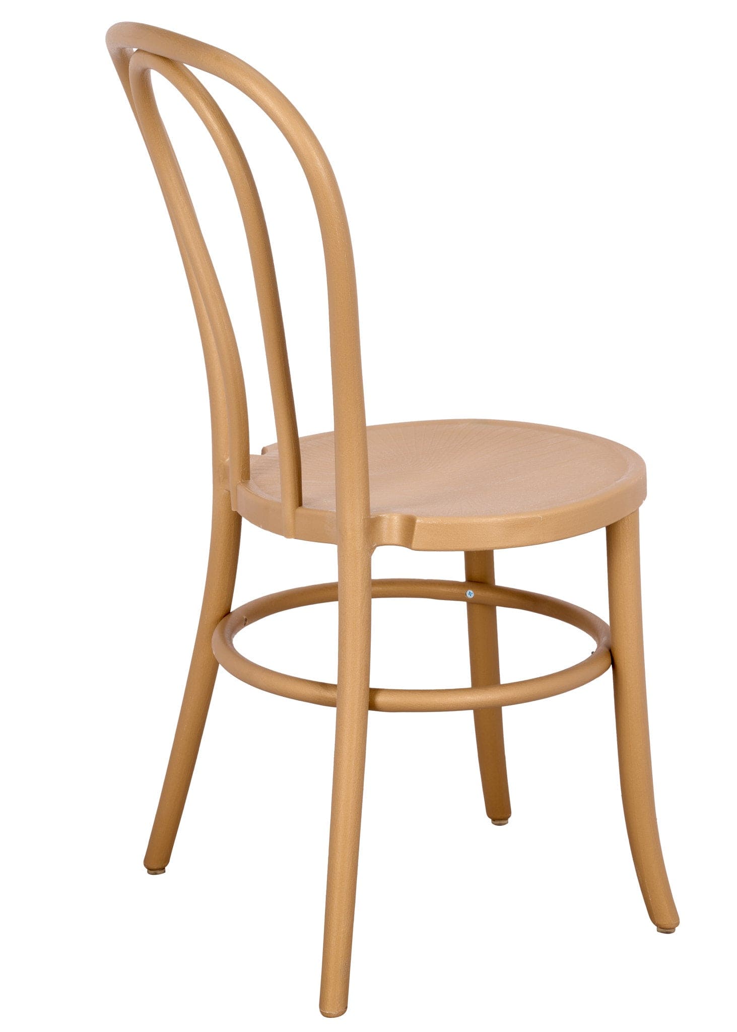 Chivari Butterscotch Gold Resin Bentwood Festive Chair CBFRG-ZG-T