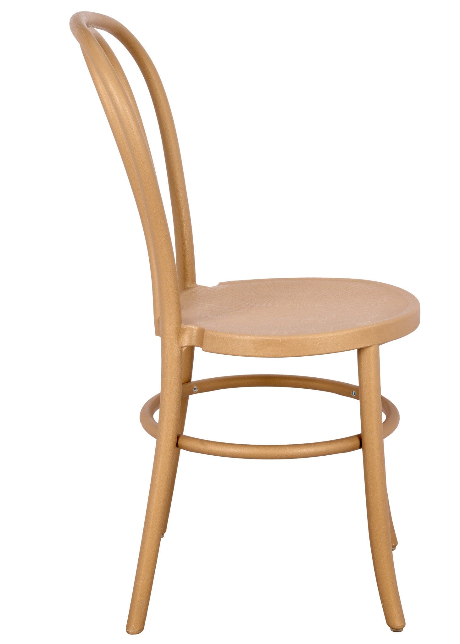 Chivari Butterscotch Gold Resin Bentwood Festive Chair CBFRG-ZG-T