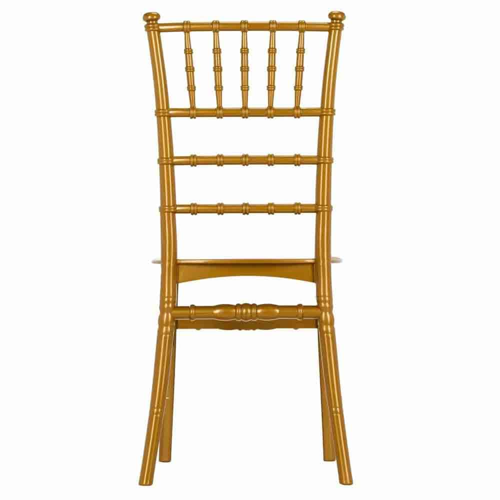 Chivari Gold BasicResin™ Chiavari Chair CCPG-SG-T