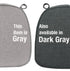 Chivari Gray with Gray Piping 2.5" Thick Chair Cushion - World's Best Cushions CUSHBST-GRGR-AX-T
