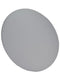 Chivari Cloudy Gray Round Vinyl Panel Back Cushion CUSH-PANVIN-RDGRY-ZG-T