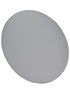 Chivari Cloudy Gray Round Vinyl Panel Back Cushion CUSH-PANVIN-RDGRY-ZG-T