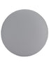 Chivari Cloudy Gray Round Vinyl Panel Back Cushion CUSH-PANVIN-RDGRY-ZG-T