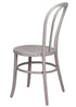 Chivari Cloudy Gray Resin Bentwood Festive Chair CBFRGY-ZG-T
