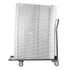 Chivari Gray Steel Folding Chair Cart for Poly & Resin Folding Chairs - up to 25 chairs CART100G-AX-T