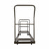 Chivari Gray Extra Large Steel Folding Chair Cart for Poly Resin Bamboo and Wood Folding Chairs - up to 50 chairs CART111G-AX-T