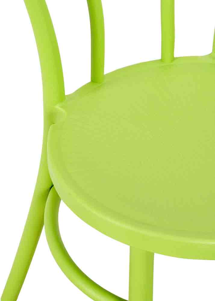 Chivari Lime Green Resin Bentwood Festive Chair CBFRGR-ZG-T