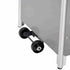 Chivari Gray Propane Pyramid Patio Heater 43000 BTU with Cover HEAT-PYR43KBTU-GRY