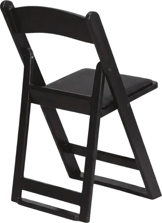 Black Grass & Sand Series resin folding chair