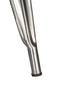 Chivari GunMetal Gray Hi Gloss Tolix Style Metal Chair CTMGU-AX-T