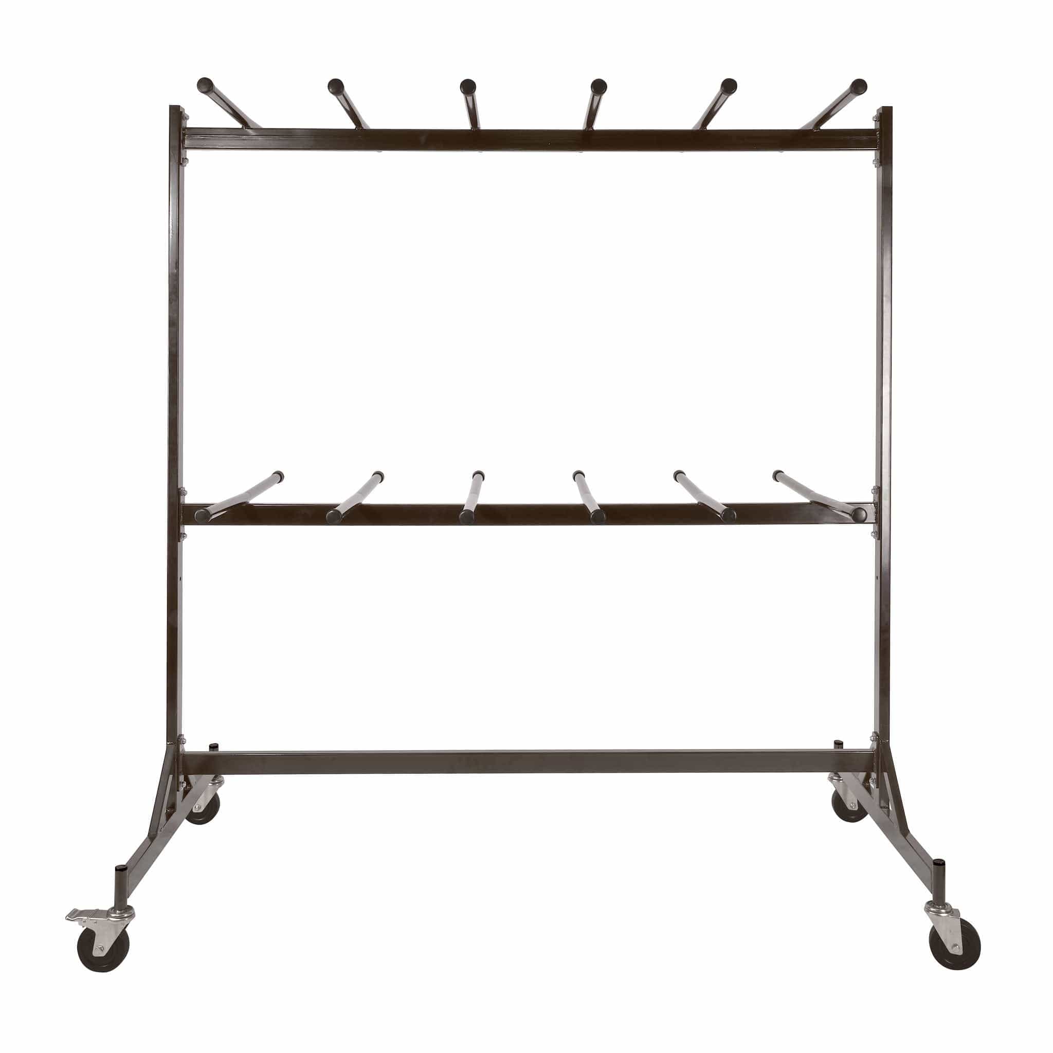 Chivari Hanging Chair Cart for Poly, Resin, Metal and Bamboo Folding Chairs - up to 120 chairs CART101G-AX-T
