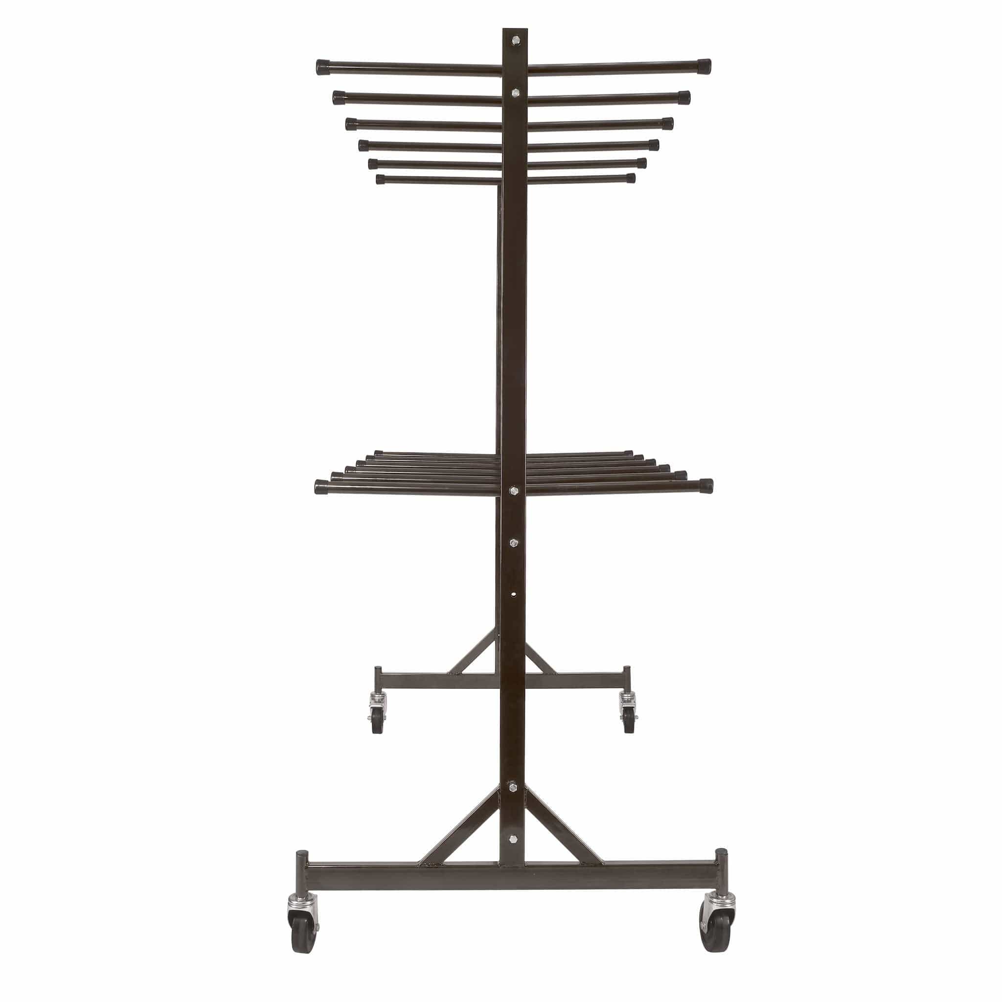 Chivari Hanging Chair Cart for Poly, Resin, Metal and Bamboo Folding Chairs - up to 120 chairs CART101G-AX-T